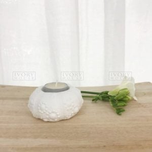Decor Porcelain Urchin Tealight Candle Holder